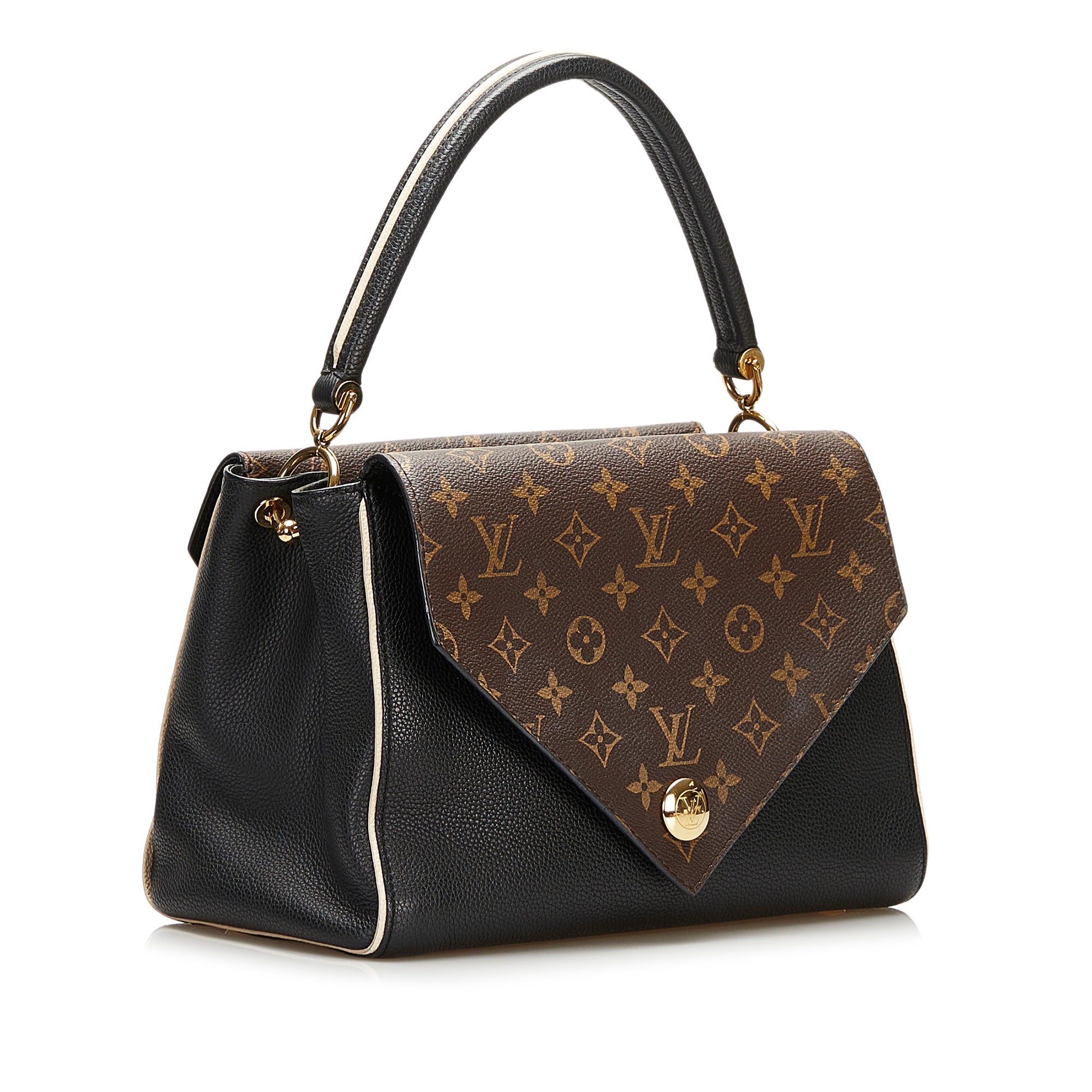PRELOVED Louis Vuitton Monogram Double V Satchel Shoulder Bag TR2127 060623 - $200 OFF