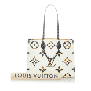 Louis Vuitton, Giant Jungle Monogram Neverfull Black