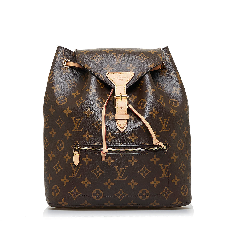 Preloved Louis Vuitton Monogram Montsouris NM Backpack SP2198 92123 $400 Flash Sale