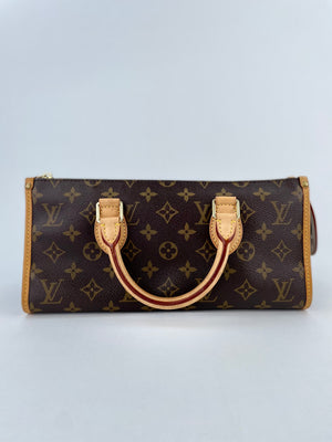 Louis Vuitton - Authenticated Sonatine Handbag - Cloth Brown Plain for Women, Good Condition
