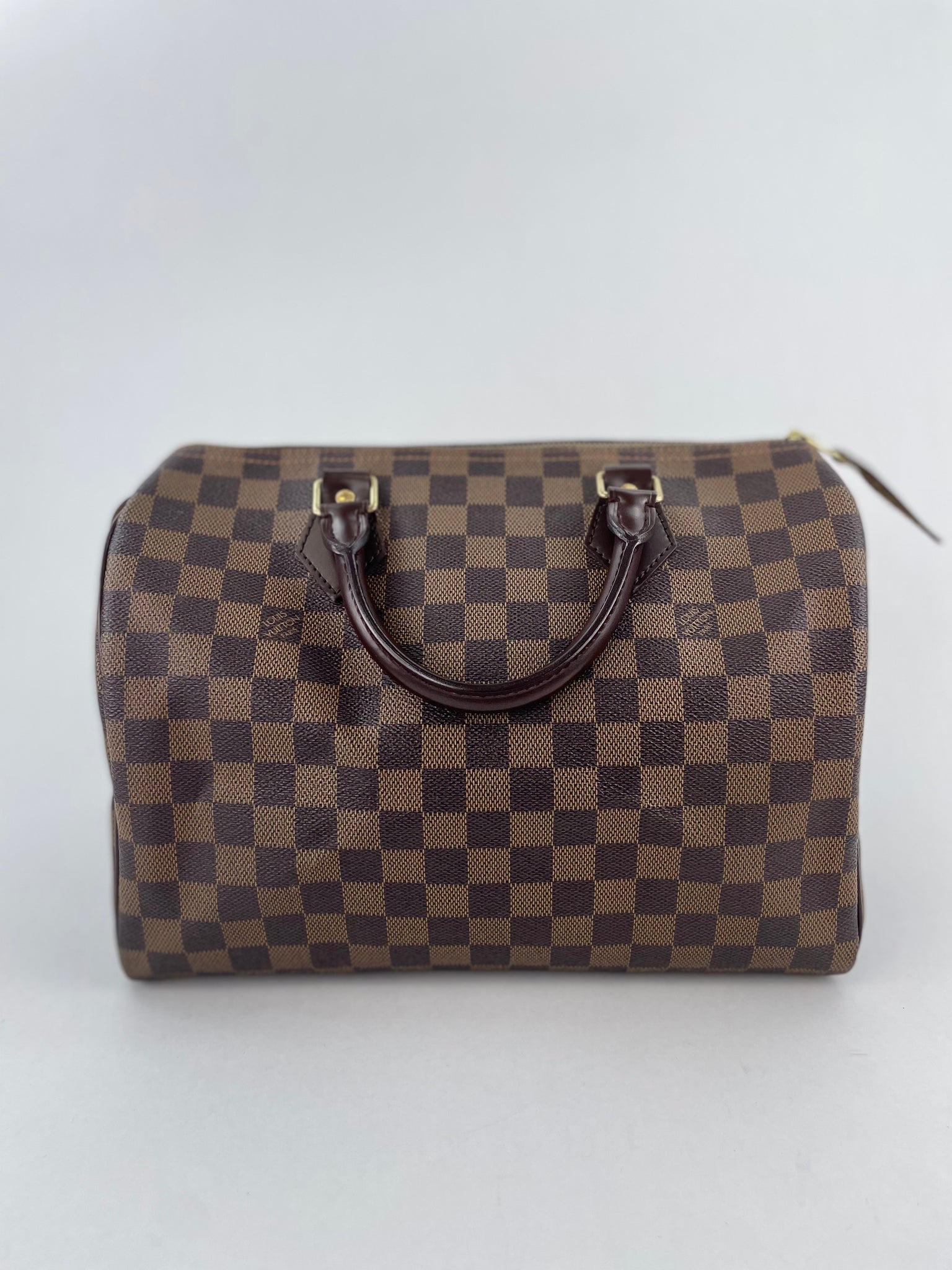 PRELOVED Louis Vuitton Damier Ebene Speedy 30 Bag SP0016 080123 $100 OFF