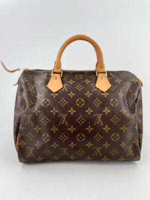 PRELOVED Louis Vuitton Monogram Speedy 30 Bag TH0012 080123