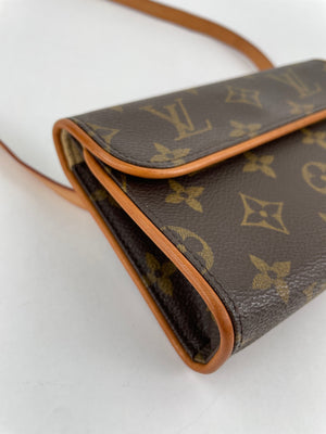Pre-Owned Louis Vuitton Belt Bag Pochette Florantine Monogram M51855 Waist  Pouch S Size Nume FL0043 LOUIS VUITTON Flap Ladies Brown (Good)