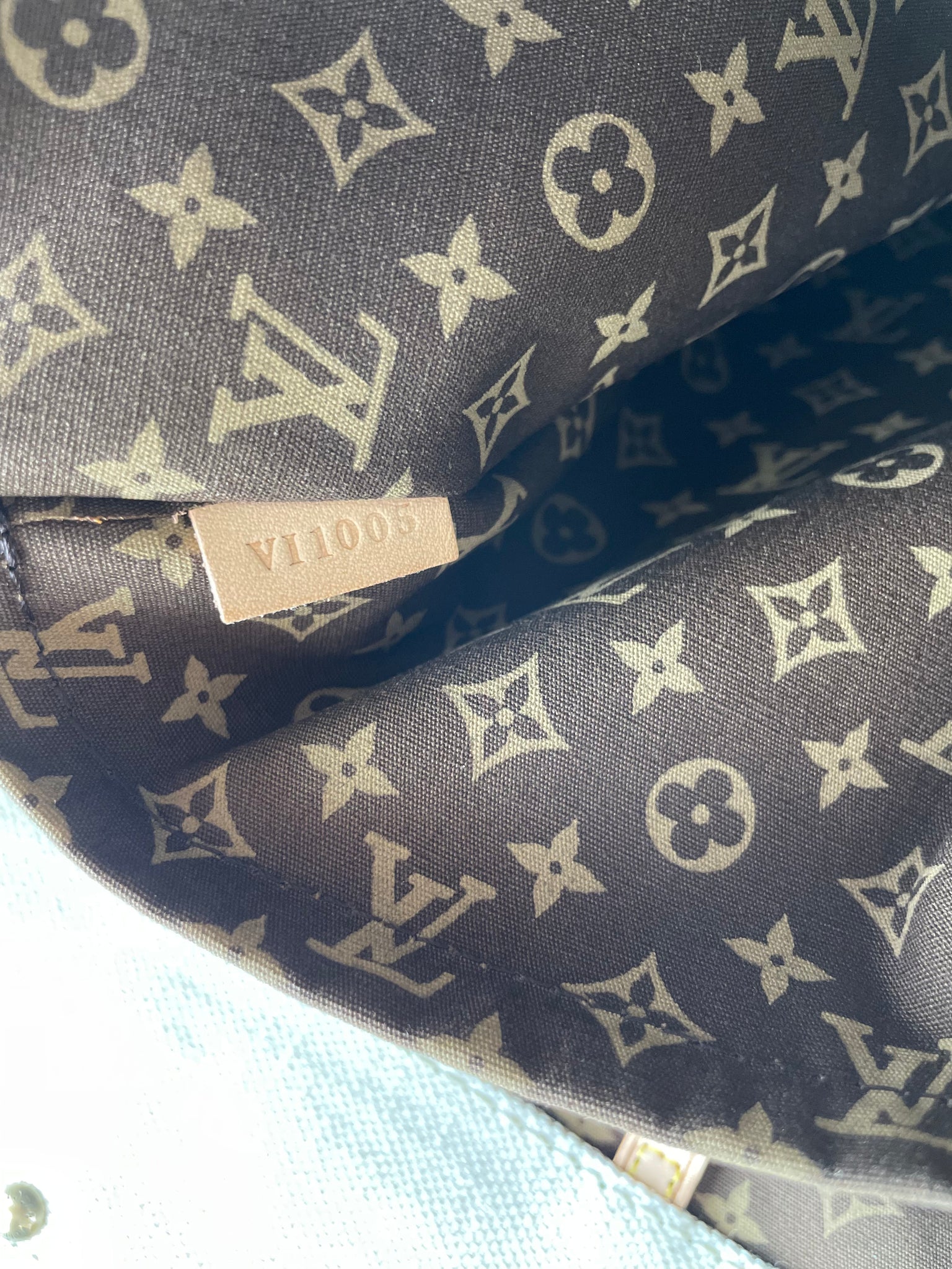 lv leather stamp