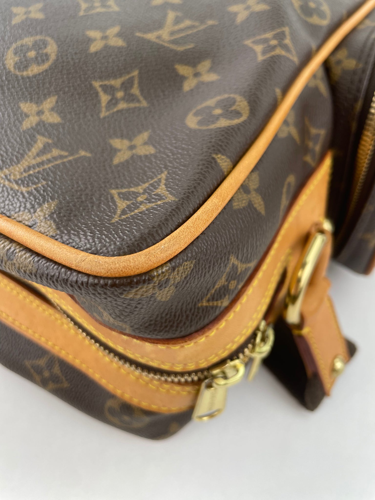 Louis Vuitton Monogram Canvas Sac Squash Bag