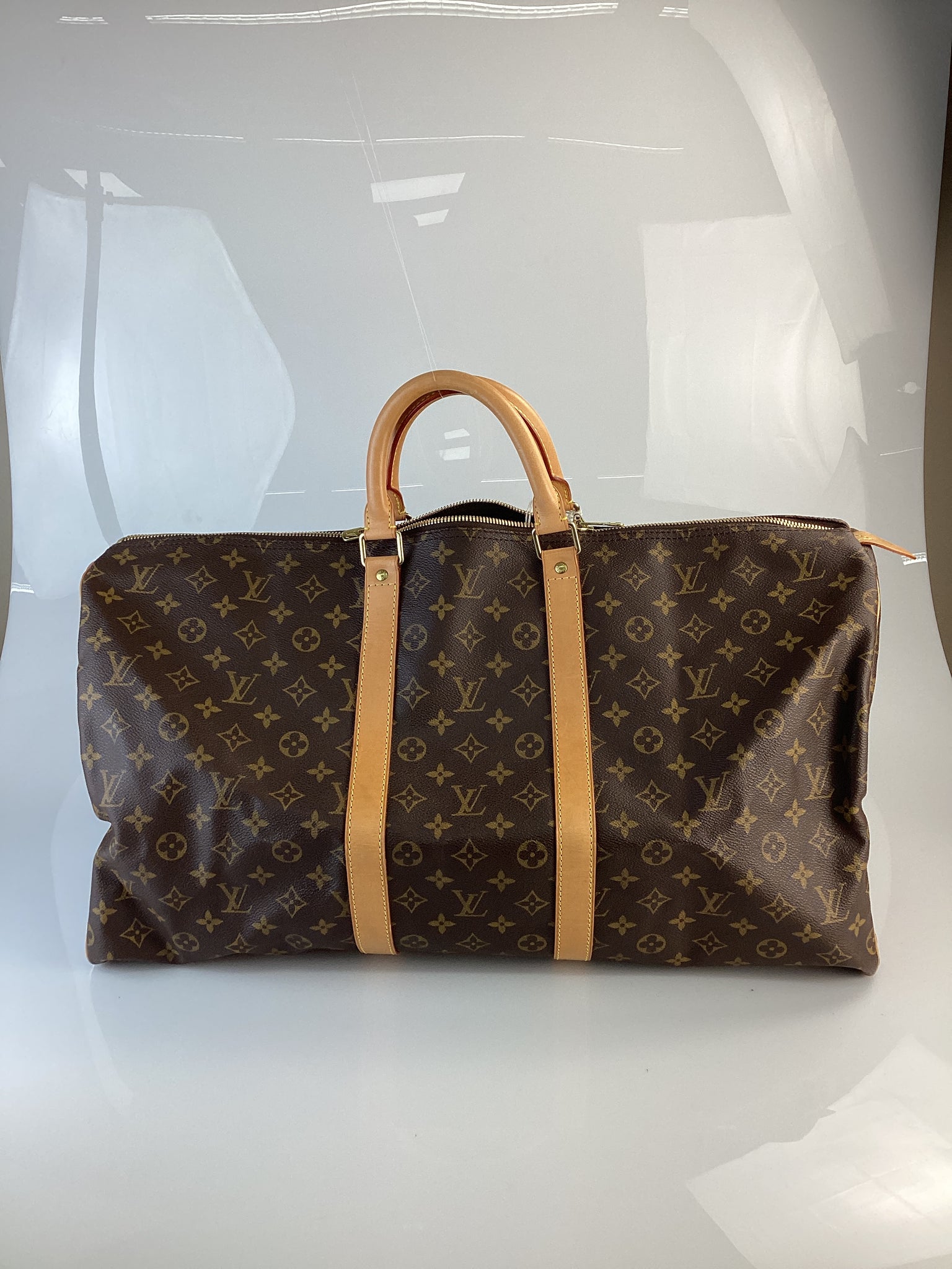 PRELOVED Louis Vuitton Keepall  55 Monogram Duffel Bag R9JJKMV 041524 B