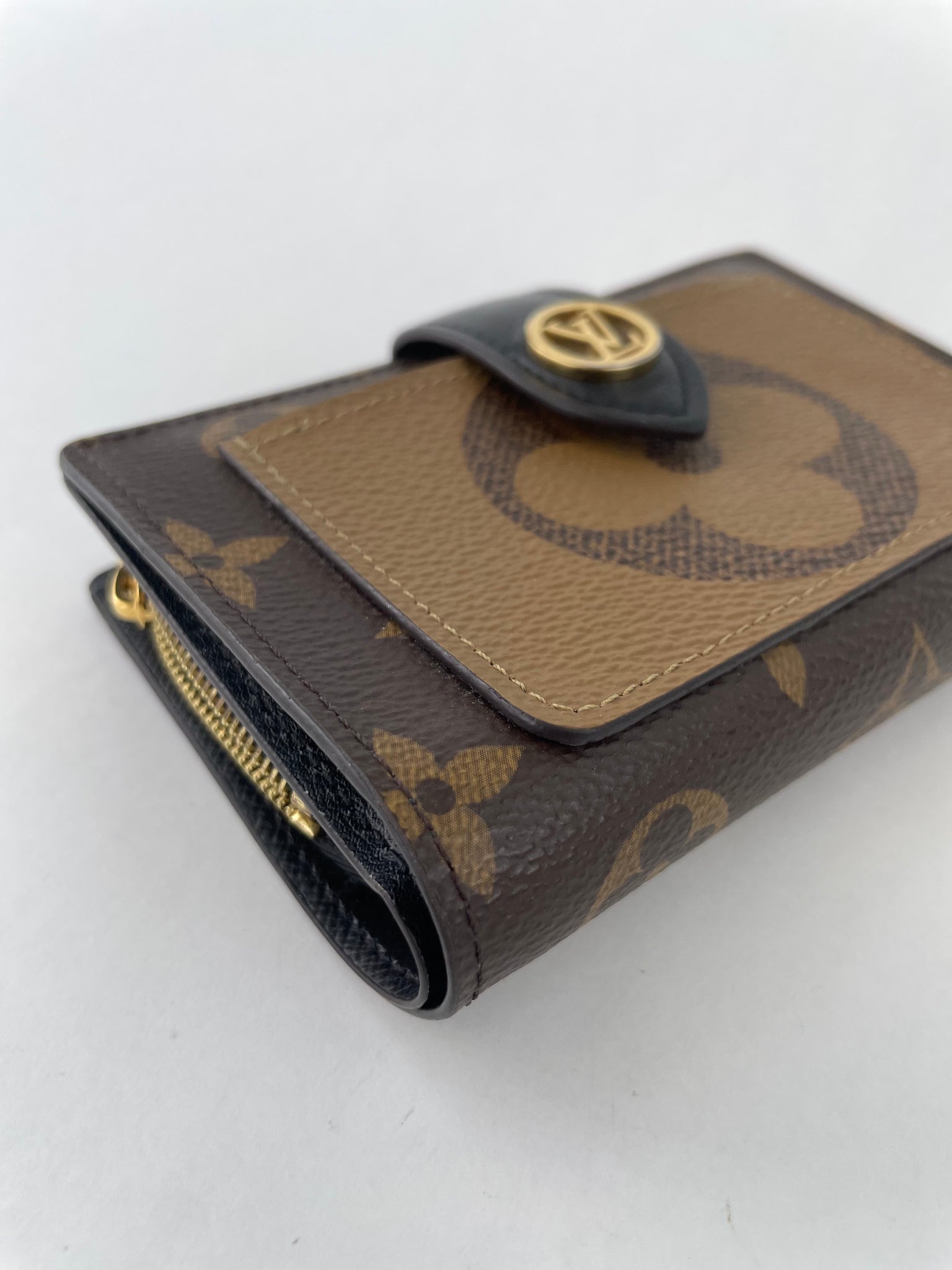 Louis Vuitton Wallet Juliette Monogram Brown in Leather with Gold