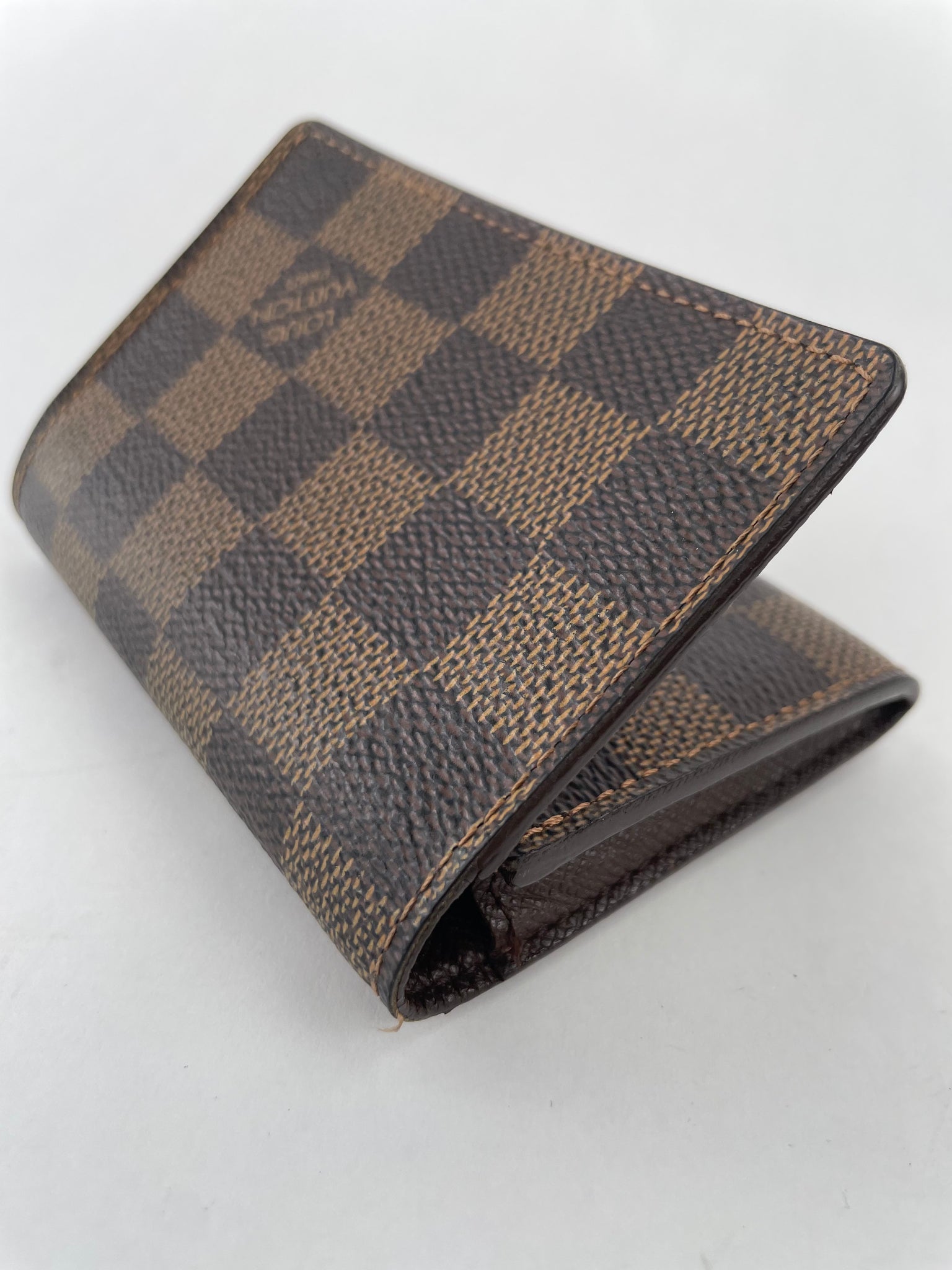 Perfect auth. Louis Vuitton LV credit business card holder case wallet –  Rare Eye Candy
