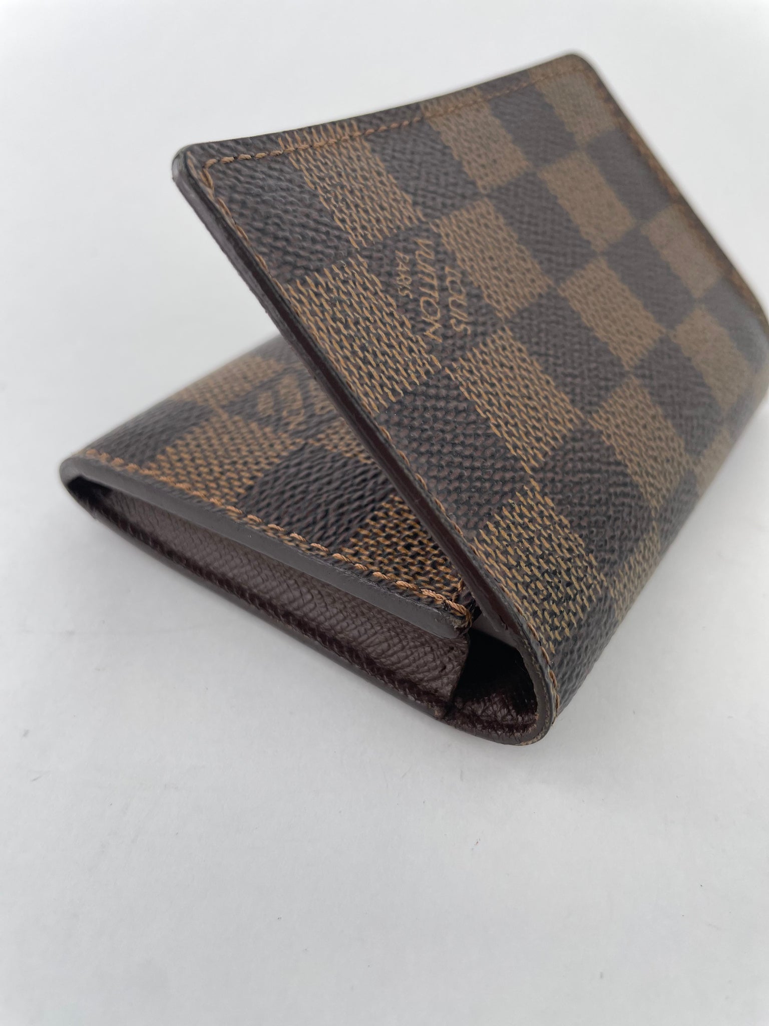 Louis+Vuitton+Damier+Envelope+Cartes+De+Visite+Card+Case+N62920+Ca2103 for  sale online