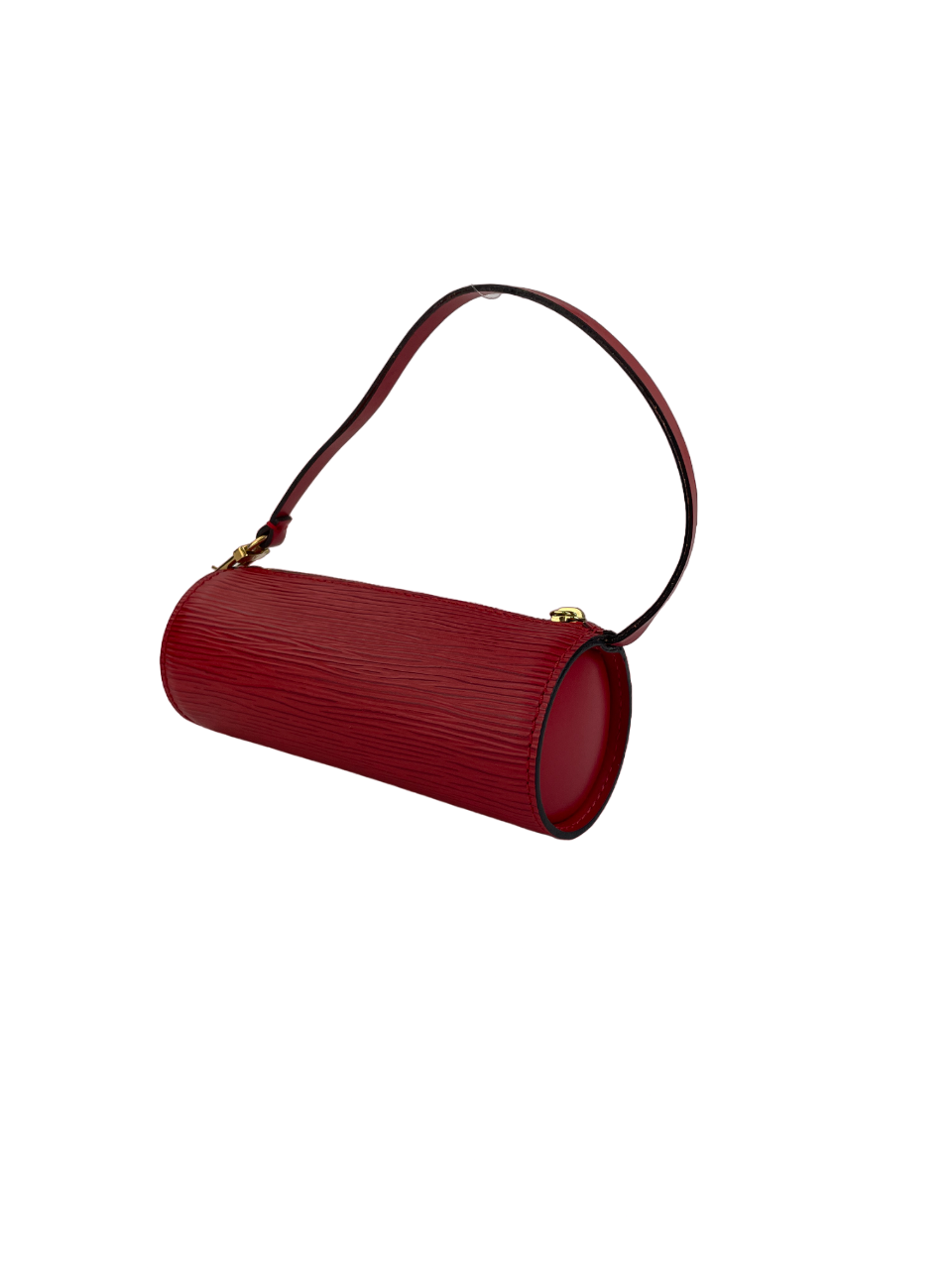 Louis Vuitton Red Epi Leather Mini Soufflot Papillon Wristlet (CMP037649)