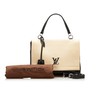Louis Vuitton Black Calfskin Lockme II BB Bag