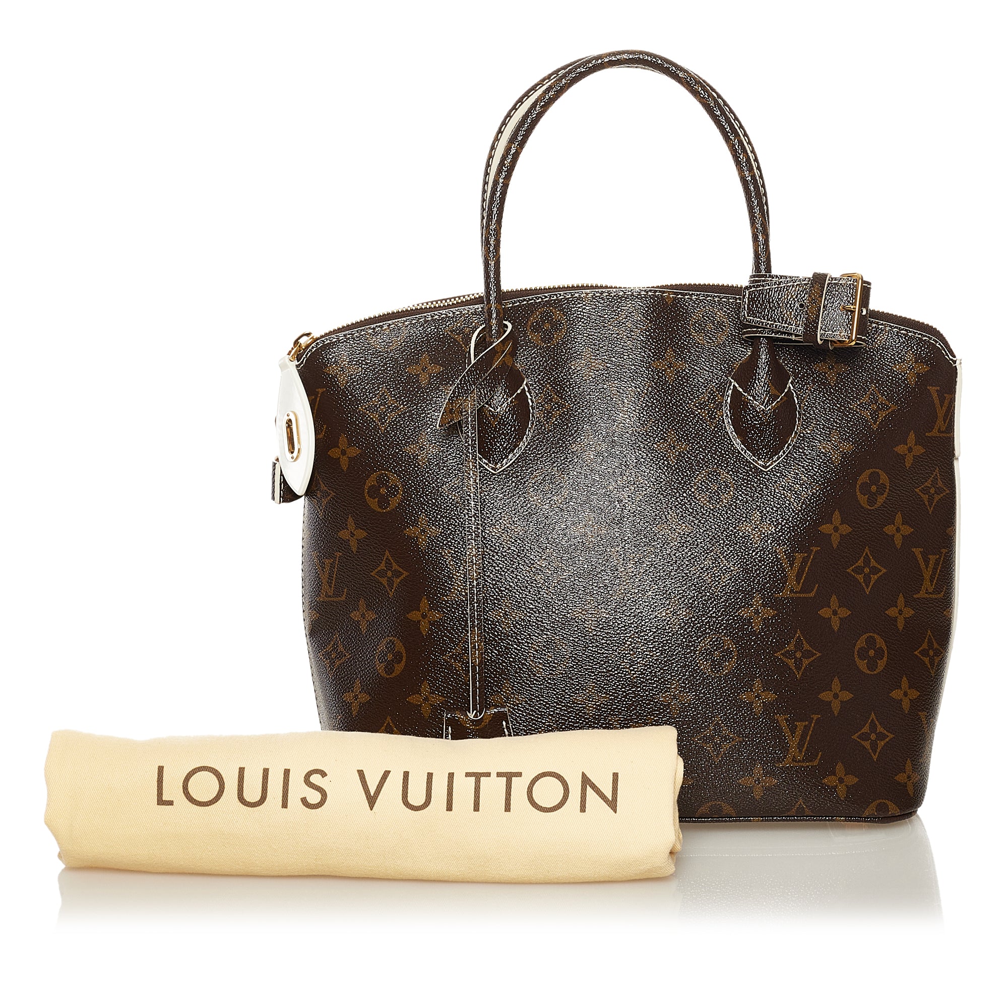 LOUIS VUITTON Vintage Monogram LockIt Handbag