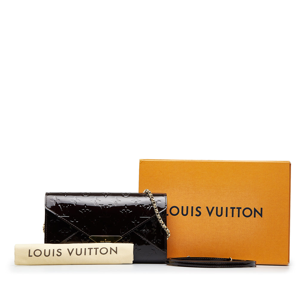 GIFTABLE Preloved Louis Vuitton Monogram Amarante Vernis Mira Shoulder Bag TR2176 92123 $450 Off FLASH