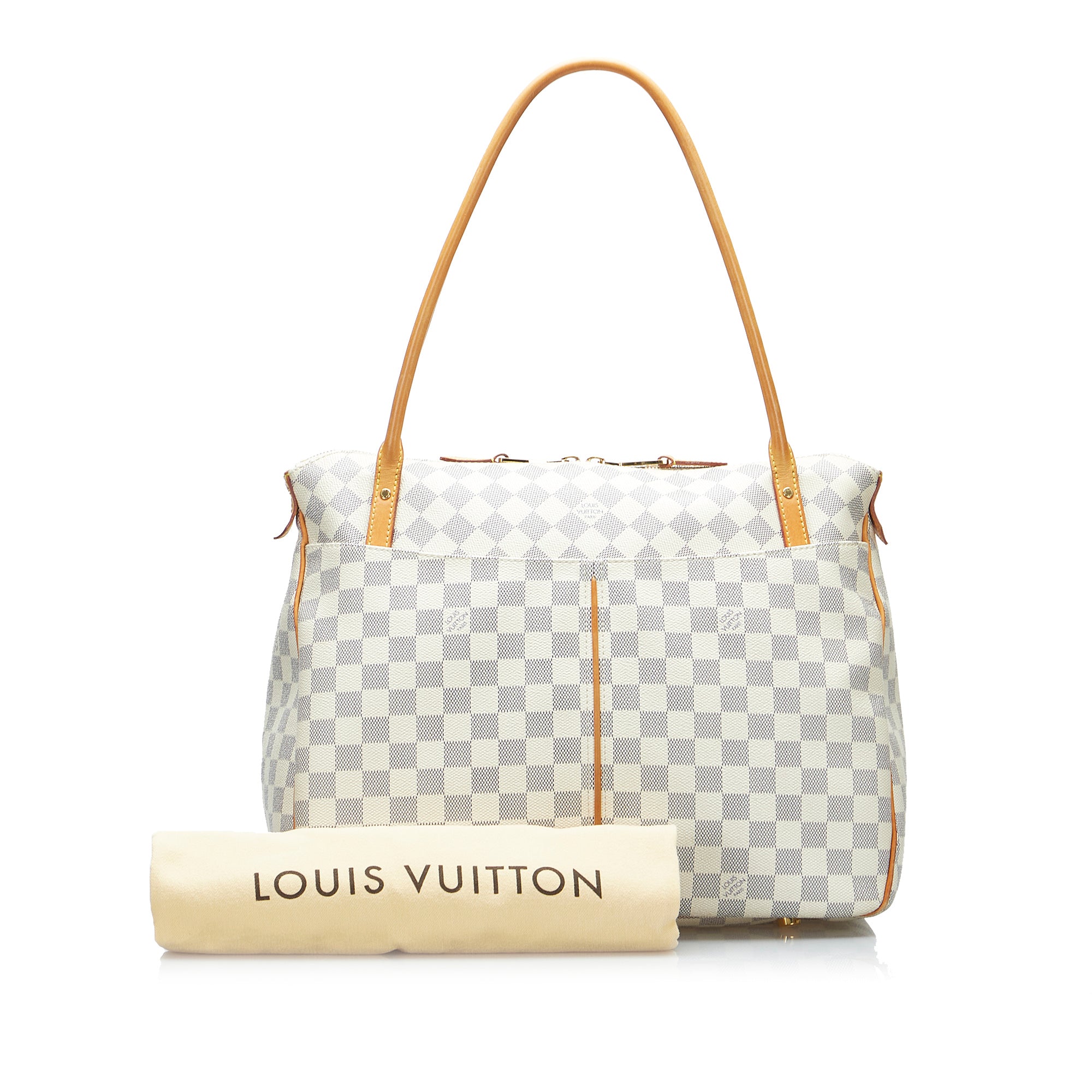 PRELOVED Louis Vuitton GM Damier Azur Figheri Bag SN0192 072823