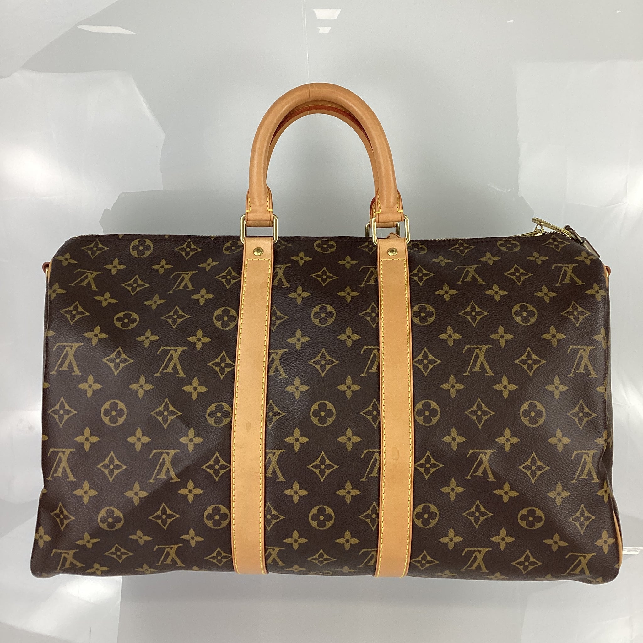 Preloved Louis Vuitton Keepall 45 Bandouliere Monogram Travel Bag RDM3D4V 050224 B