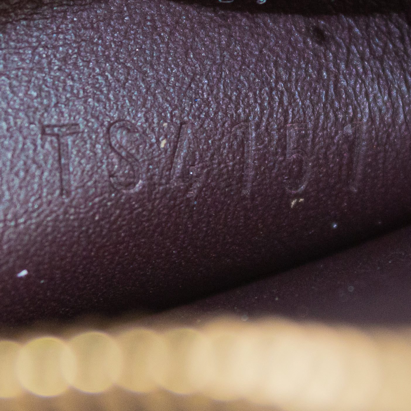 Preloved Louis Vuitton Amarante Vernis Heart Coin Purse 8MV3BT3 8152024B