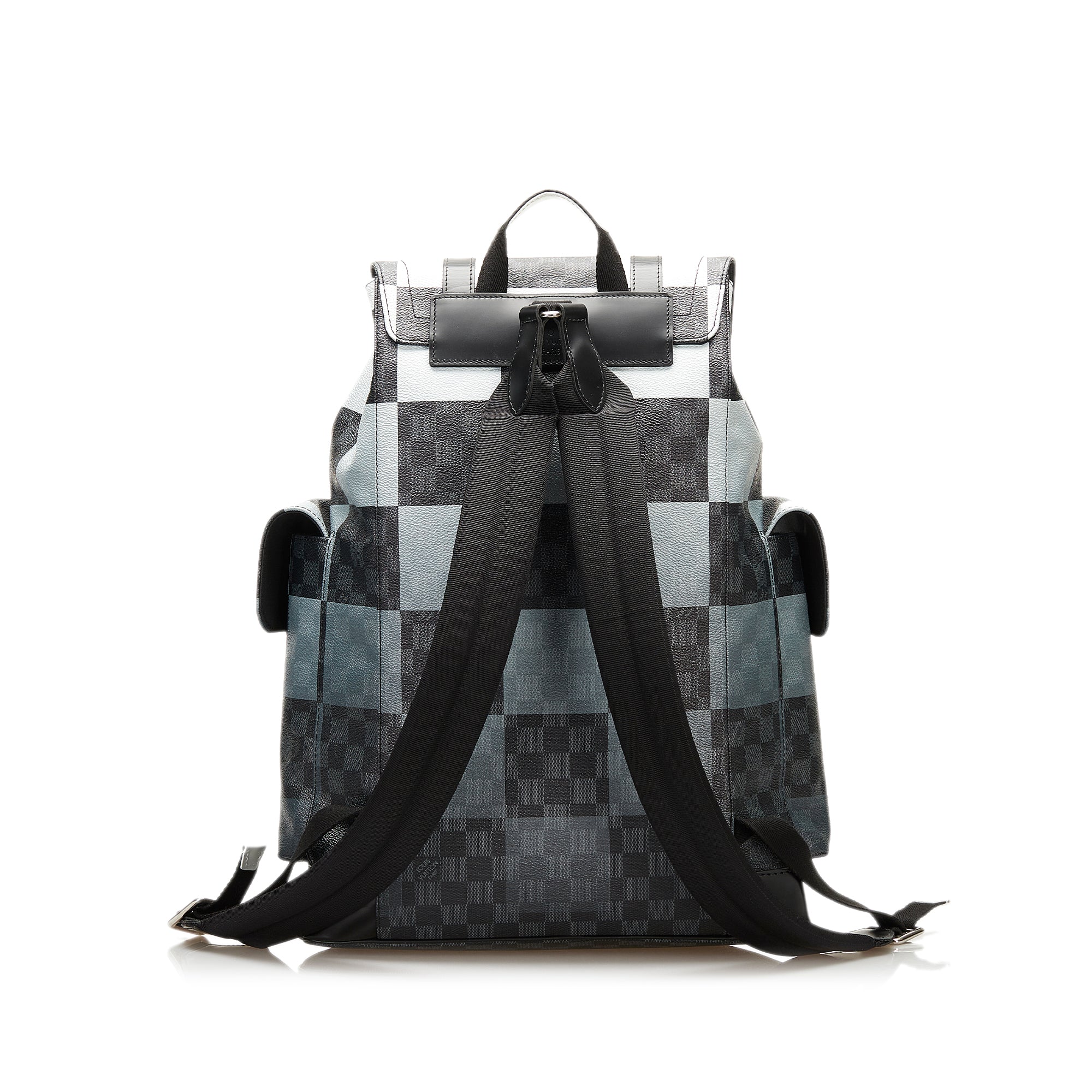 Louis Vuitton Christopher Backpack Damier Graphite Alps in Coated