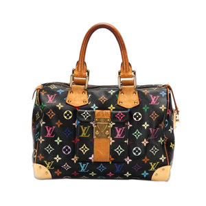 Vintage Louis Vuitton Black Multicolor Speedy 30 Bag SP0096 071123 –  KimmieBBags LLC