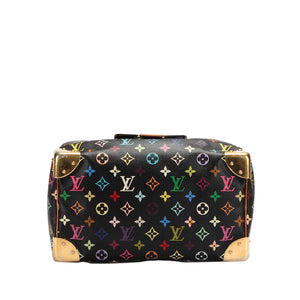 Vintage Louis Vuitton Black Multicolor Speedy 30 Bag SP0084 070523