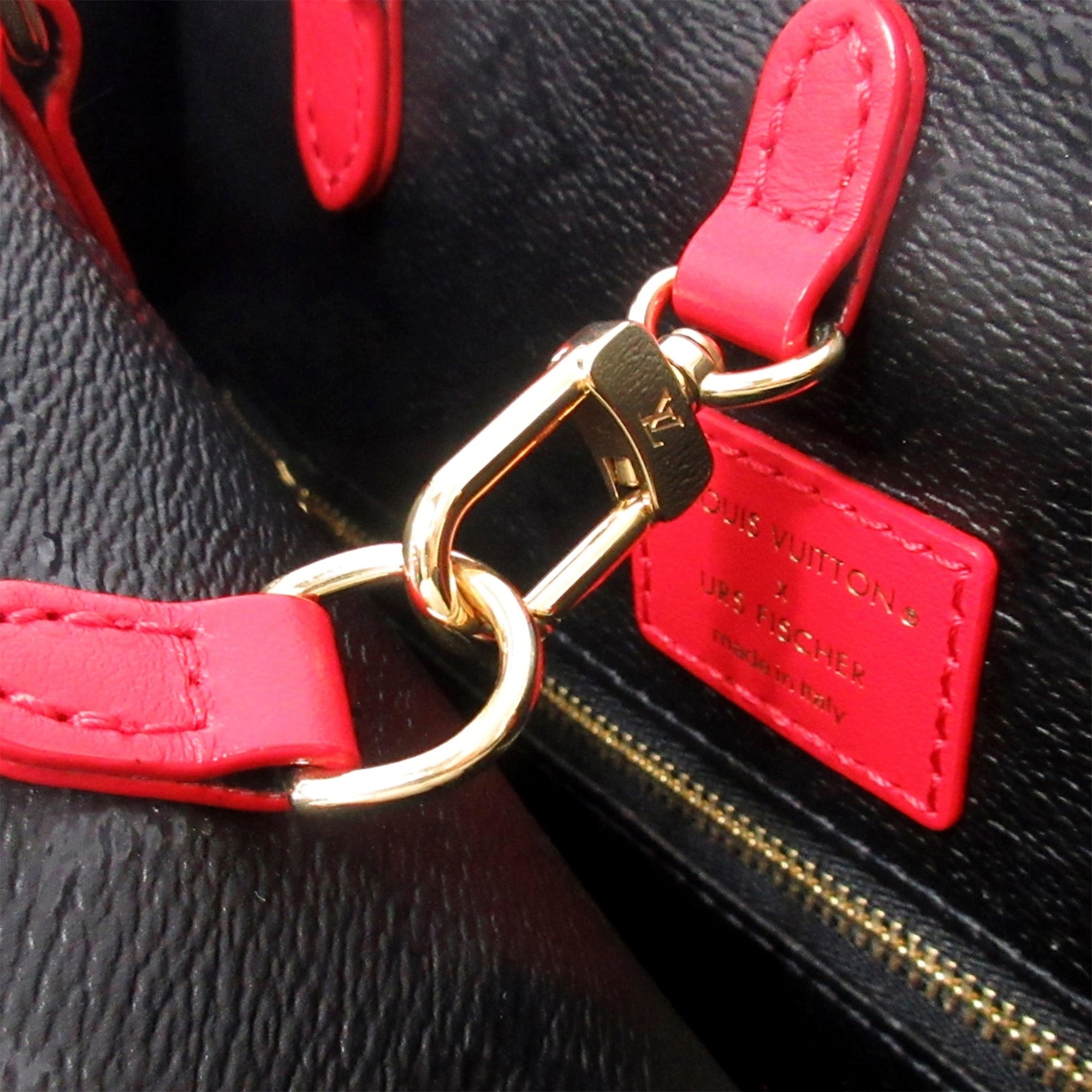 Louis Vuitton “Urs Fischer Red” On The Go GM – The Luxury Lady