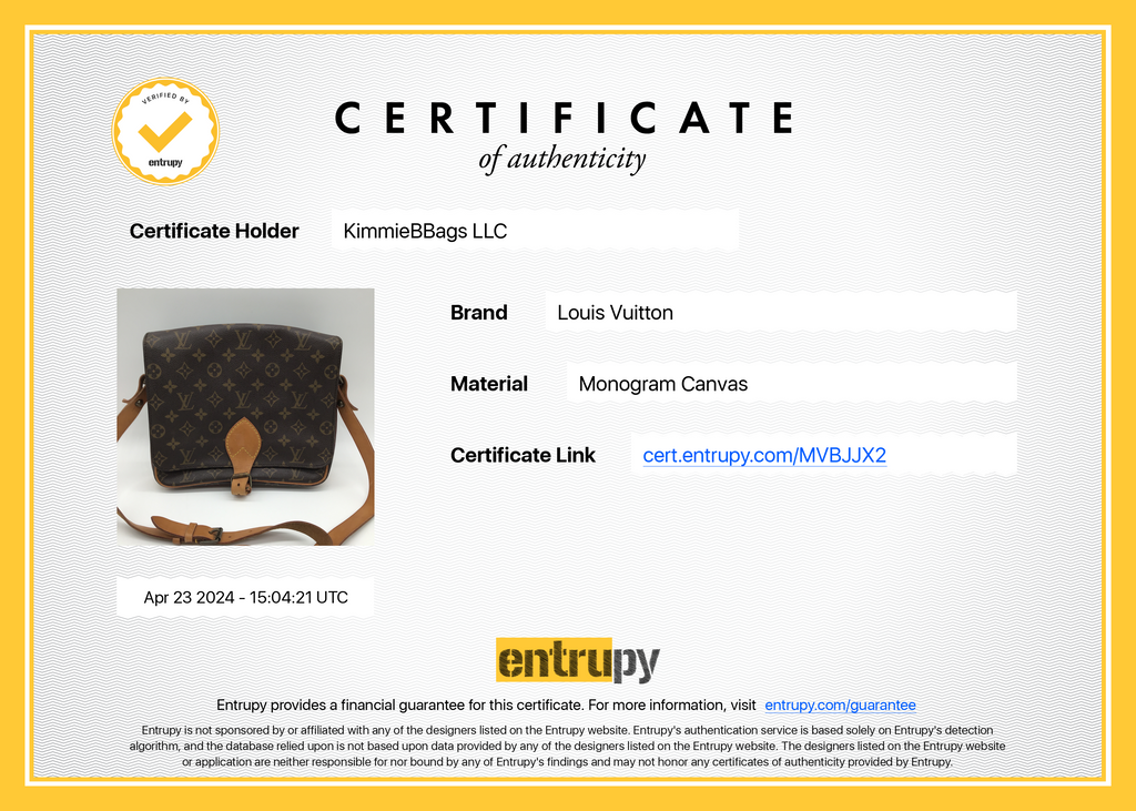 Preloved Louis Vuitton Cartouchiere GM Monogram Bag MVBJJX2 042424 H