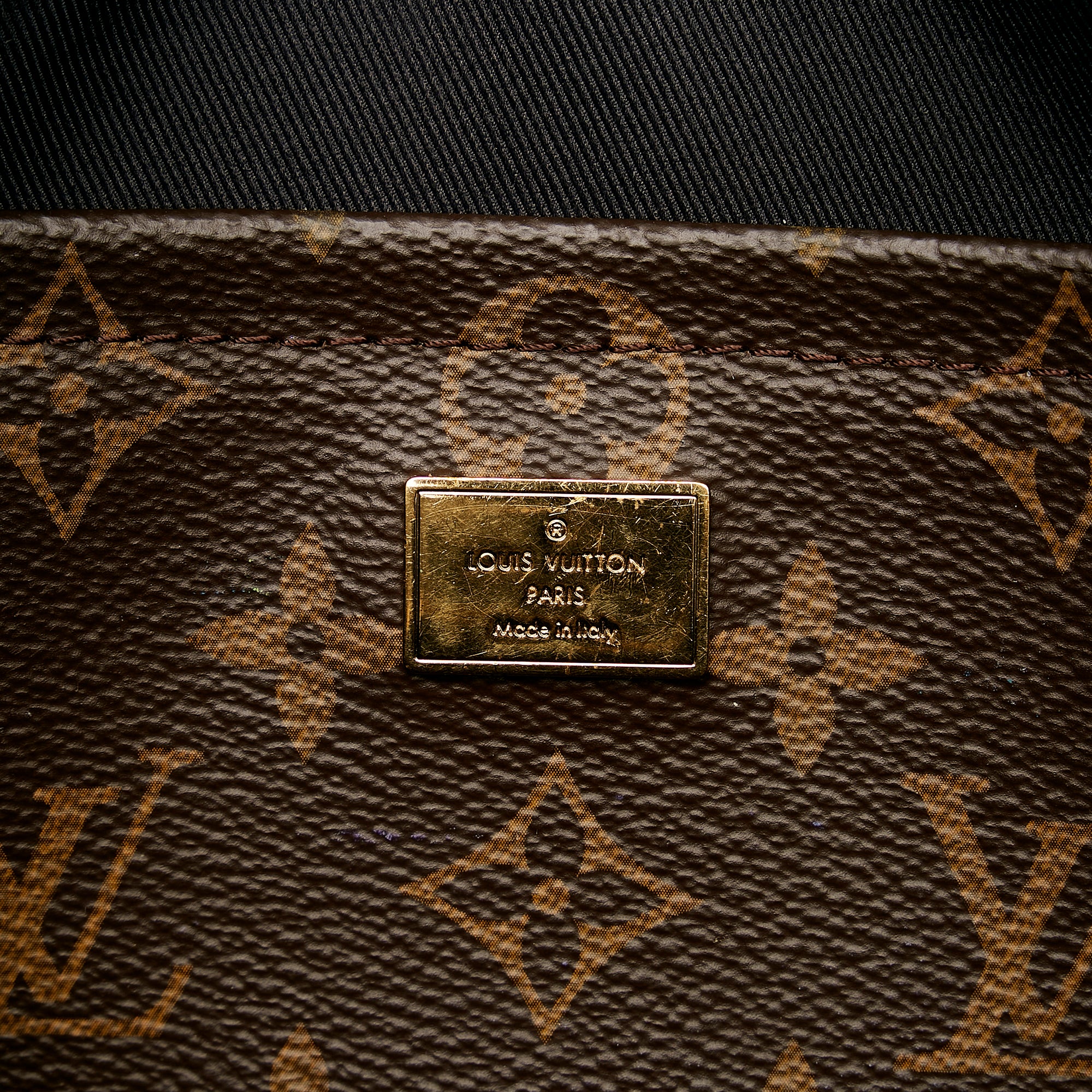 Louis Vuitton Venice Handbag Vernis with Monogram Canvas at