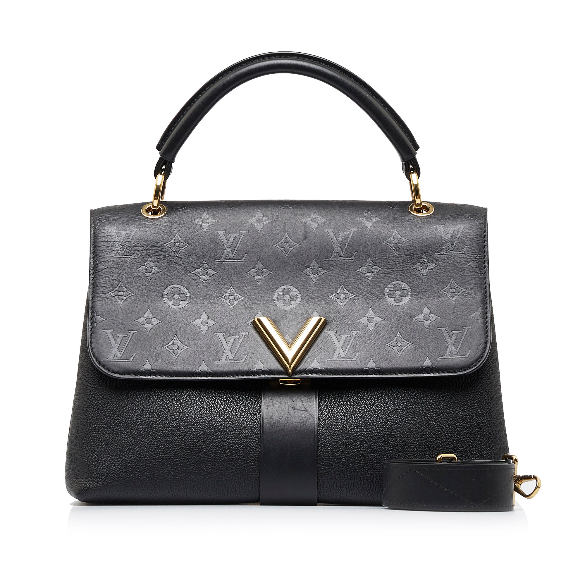 Preloved Louis Vuitton Monogram Amarante Vernis Mira Shoulder Bag TR2176 92123