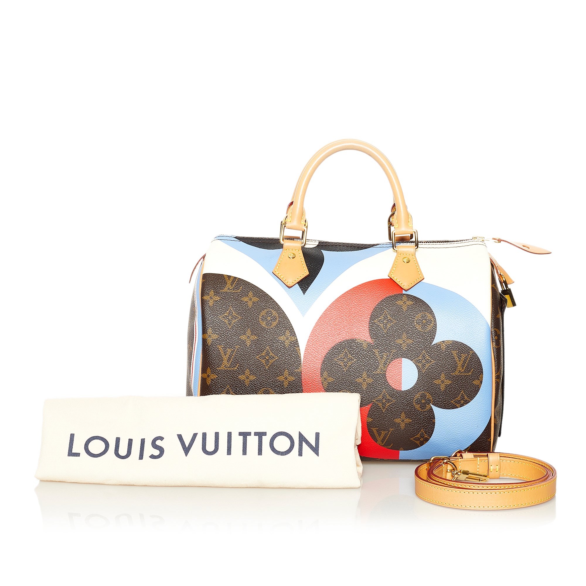 Louis Vuitton Monogram Game On Speedy Bandouliere 30, Louis Vuitton  Handbags