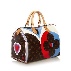 Preloved Louis Vuitton Limited Edition Monogram Game On Speedy 30 Bag MB4200 062023