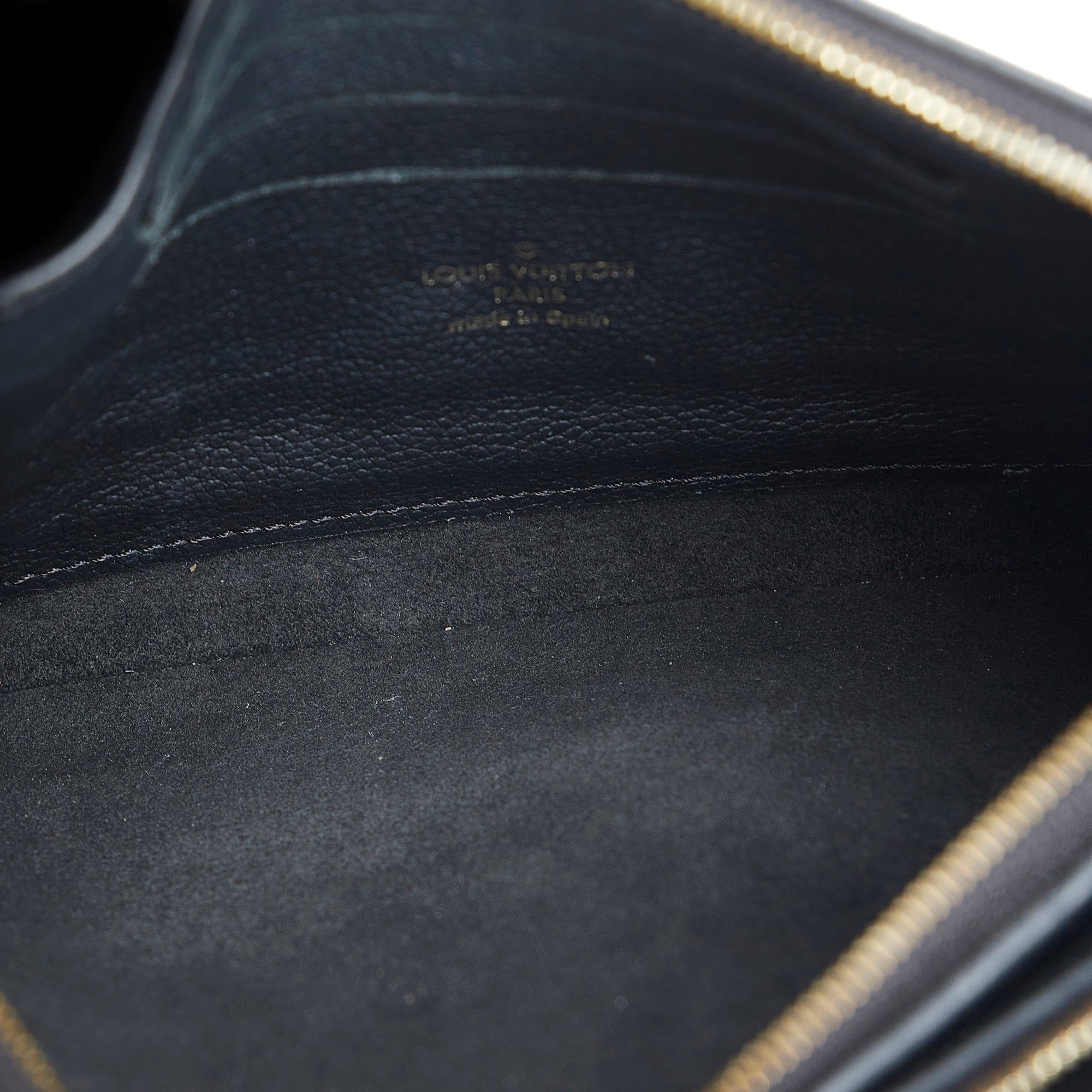 Double Zip Pochette Monogram Empreinte Leather - Women - Small