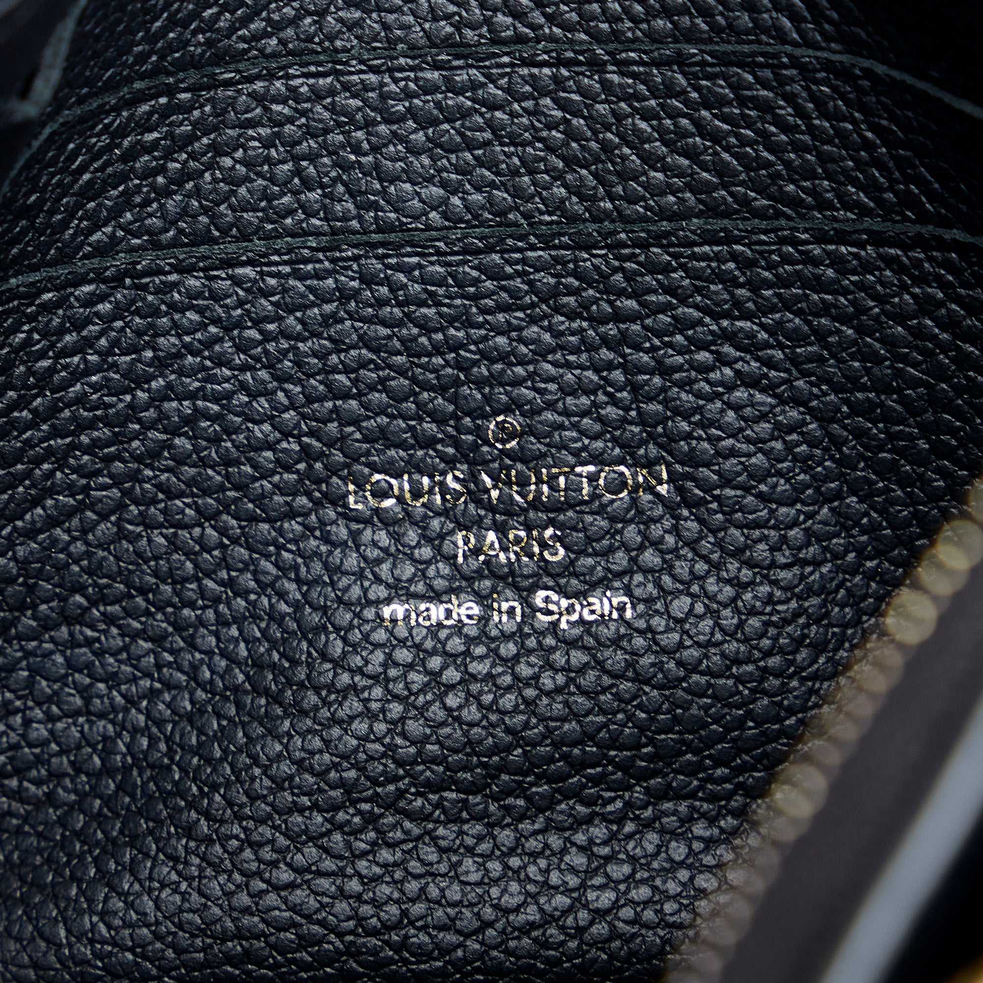 Louis Vuitton Beige Monogram Empreinte and Python Double Zip Pochette Gold Hardware, 2019 (Very Good), Womens Handbag