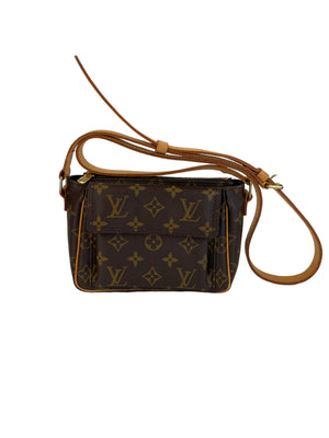 Louis Vuitton Viva Cite Pm Crossbody Purse Lv Shoulder Bag Brown