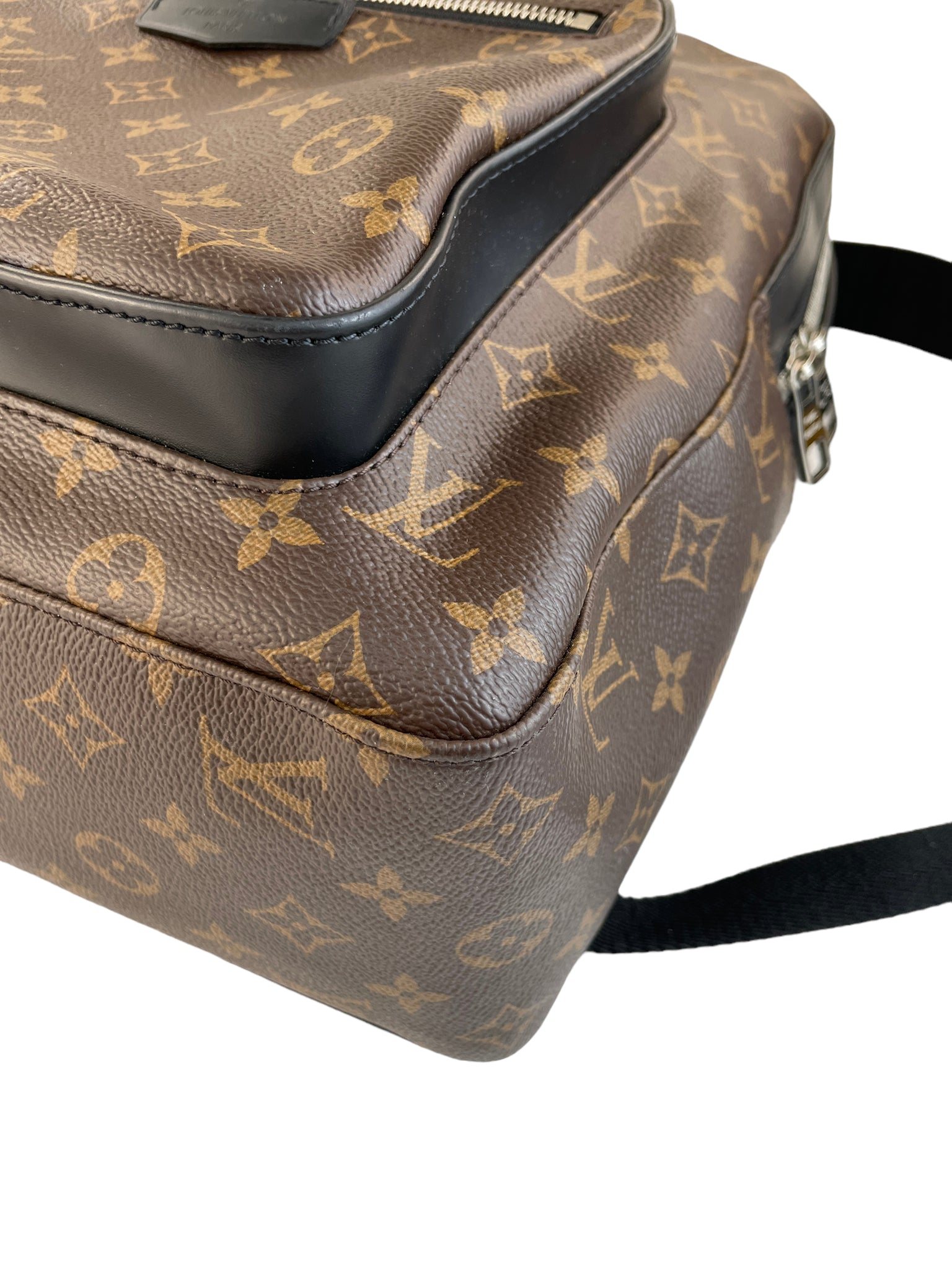 Preloved Louis Vuitton Josh Backpack Macassar Monogram Canvas TJ4157 0 –  KimmieBBags LLC