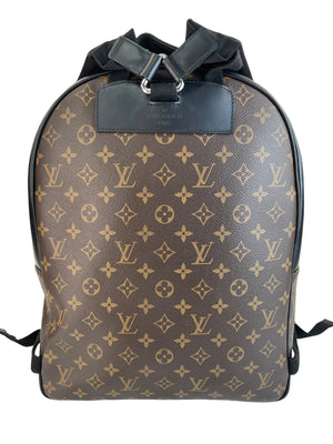 Louis Vuitton Monogram Macassar Canvas Josh Backpack Bag Brown