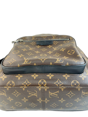 Louis Vuitton NEW Josh Backpack Macassar Monogram Canvas Brown W