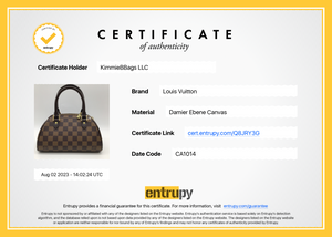 Preloved Louis Vuitton Damier Ebene Mini Ribera CA1014 080723