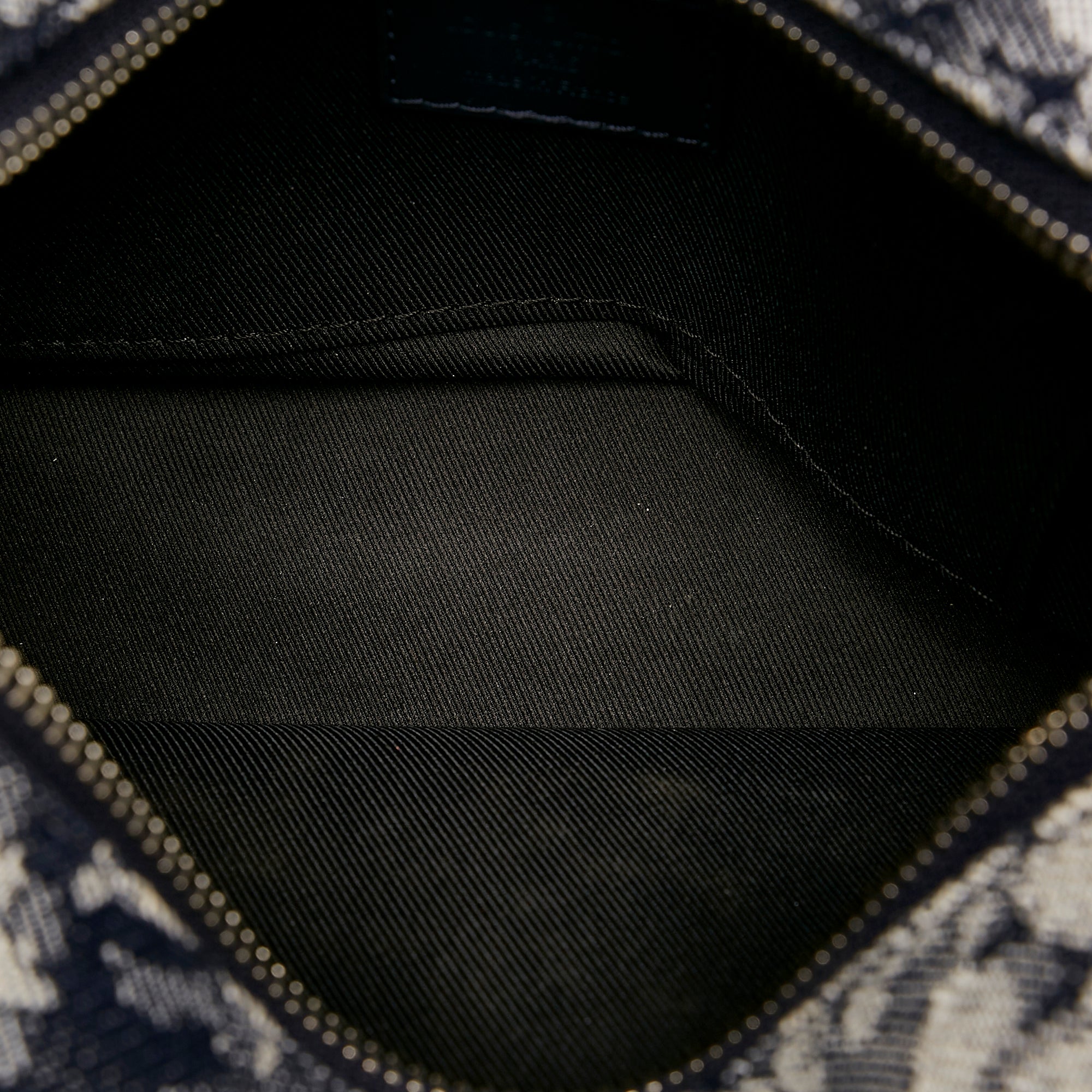 PRELOVED LOUIS VUITTON Navy Monogram Tapestry Soft Trunk FL3290 062123