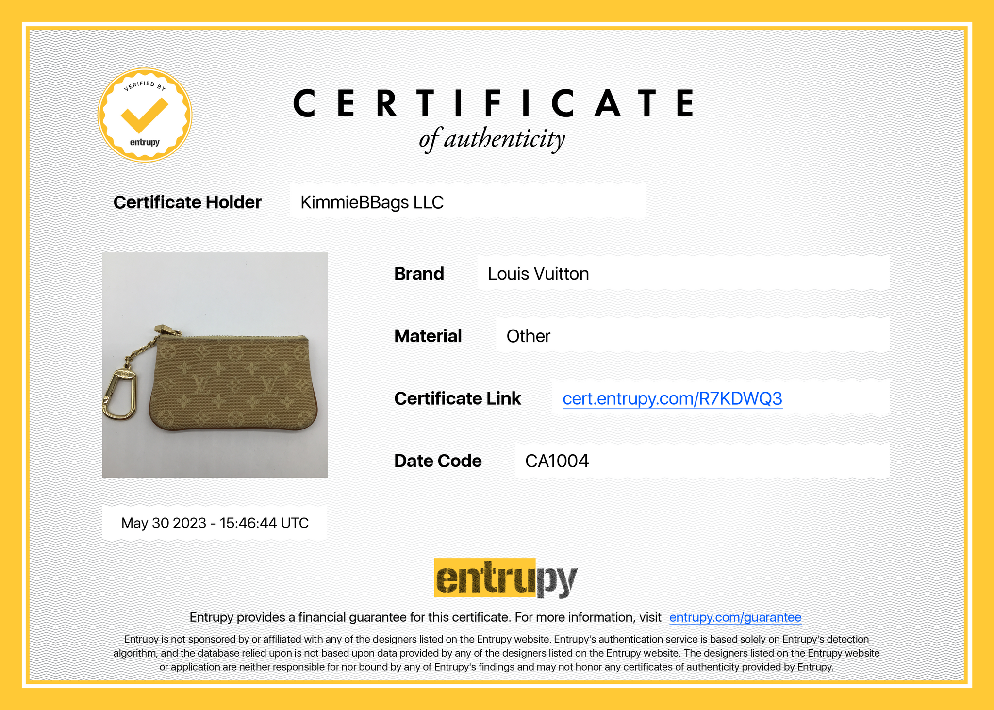 PRELOVED Louis Vuitton Monogram Min Lin Pochette Cles Wallet Coin Key –  KimmieBBags LLC