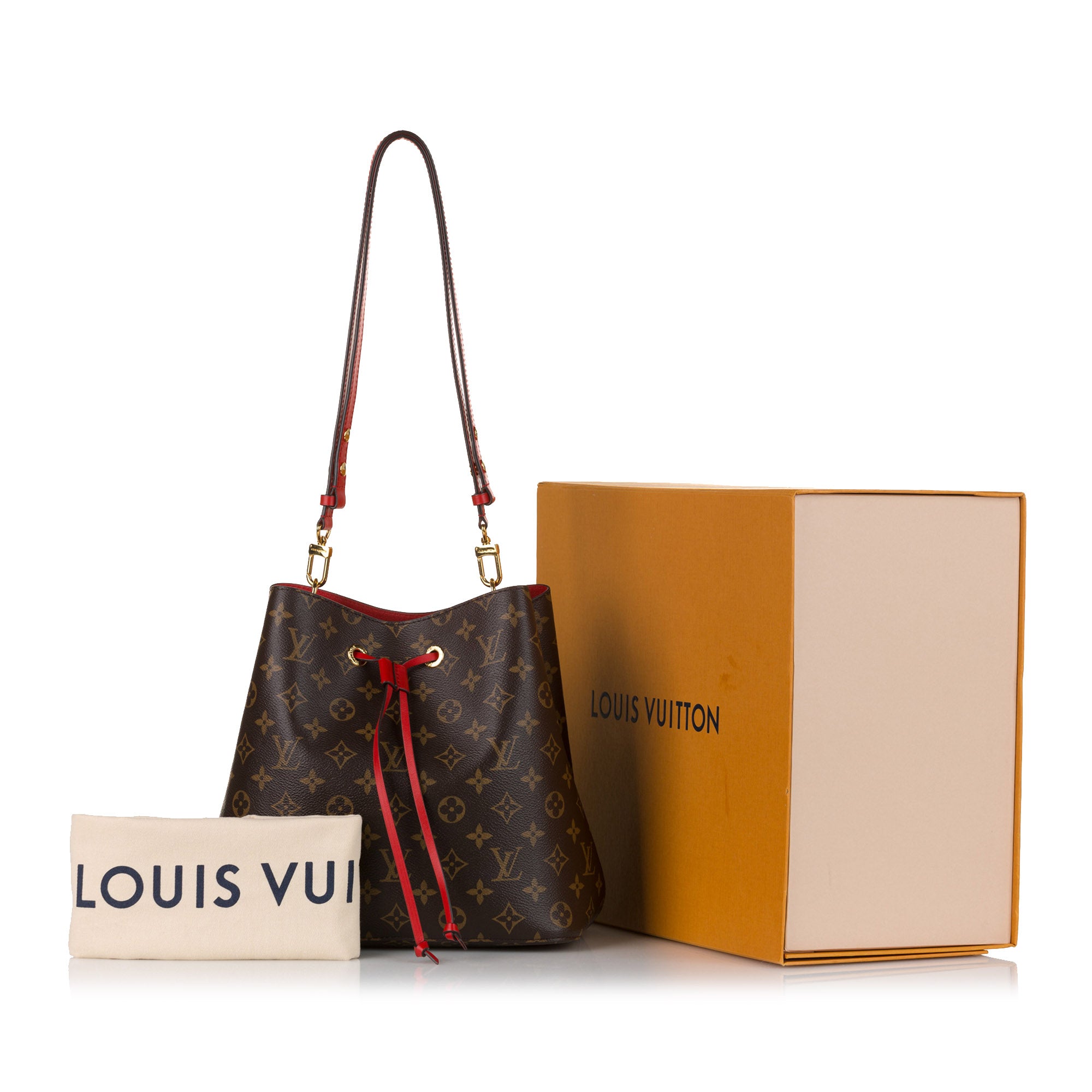Louis Vuitton Monogram Canvas and Leather NeoNoe Bag Louis Vuitton