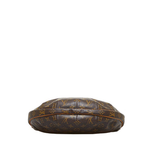 Louis Vuitton Monogram Croissant MM Brown Leather Cloth ref.89273 - Joli  Closet