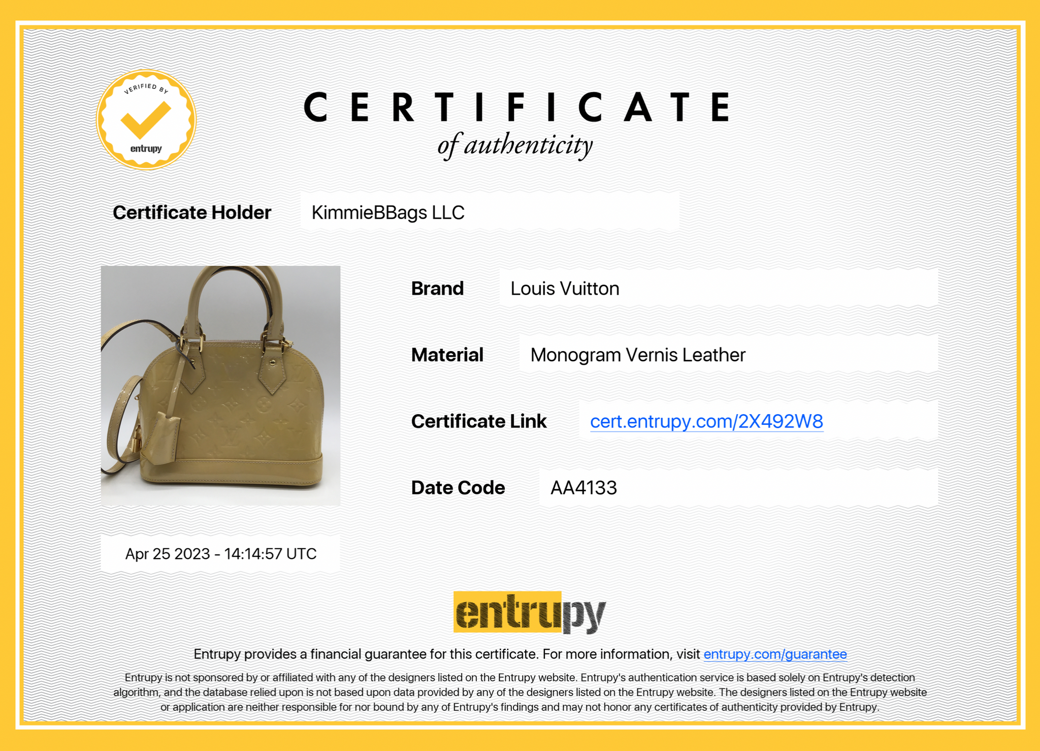 How to authenticate a Louis Vuitton Alma 