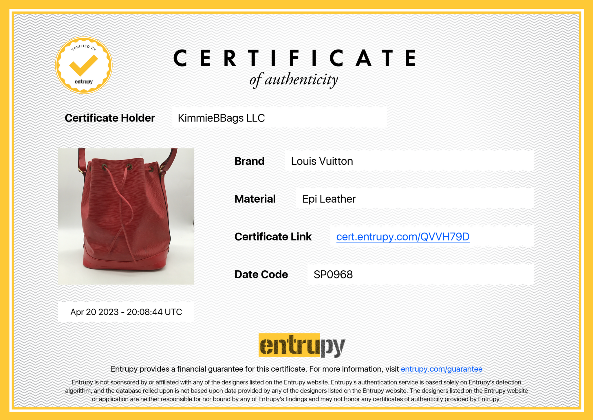 Noé cloth handbag Louis Vuitton Brown in Cloth - 36044497