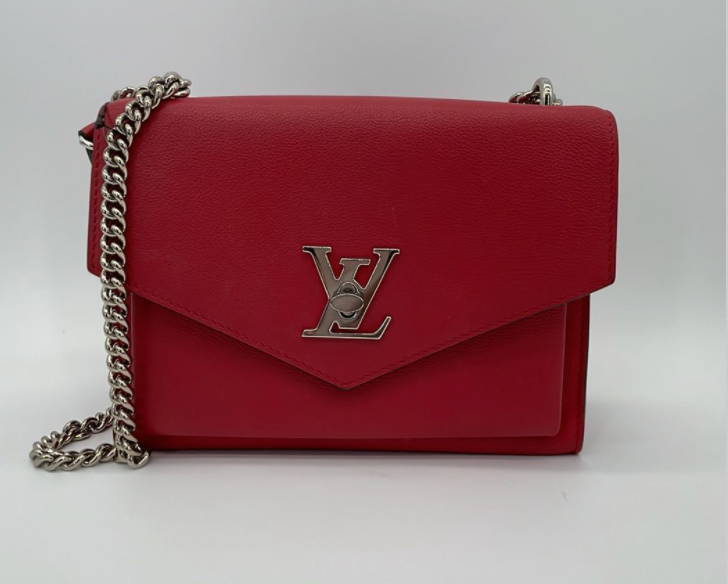 Preloved Louis Vuitton My Lock Me BB Leather Red Handbag M51419 / AR1128 5219573 112823