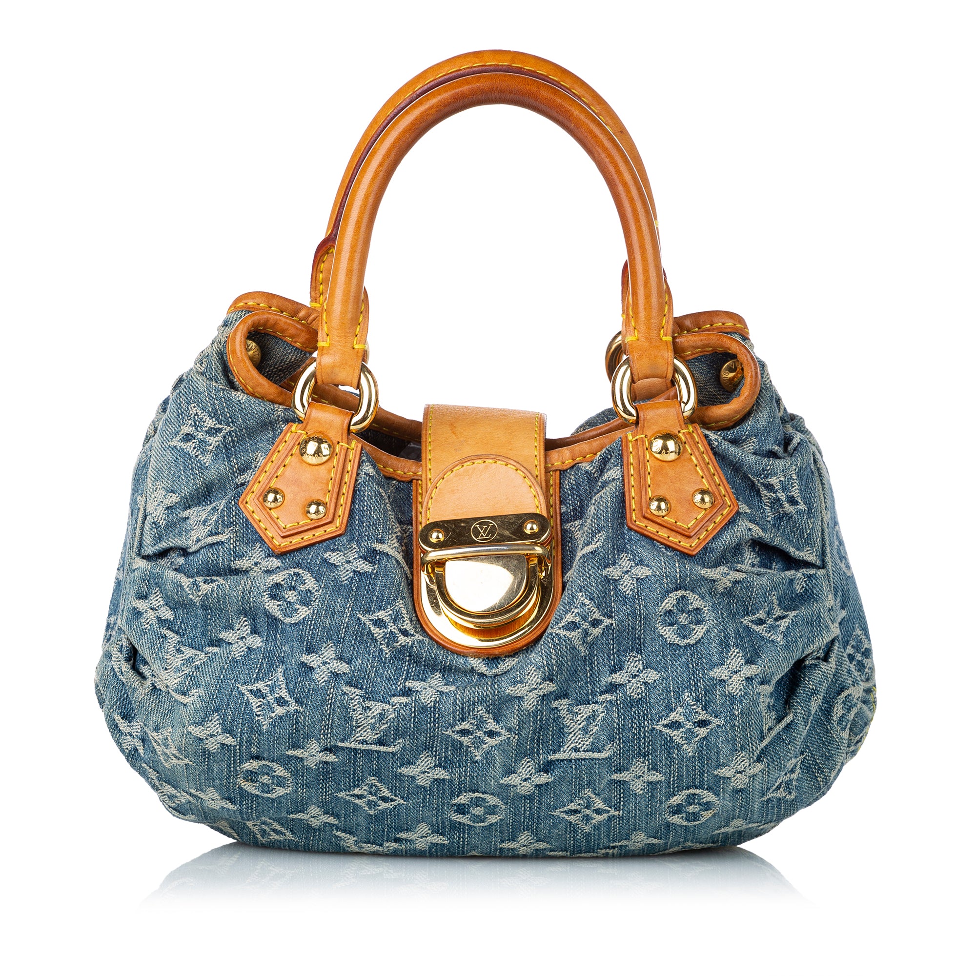 Louis Vuitton, Bags, Louis Vuitton Monogram Denim Pleaty