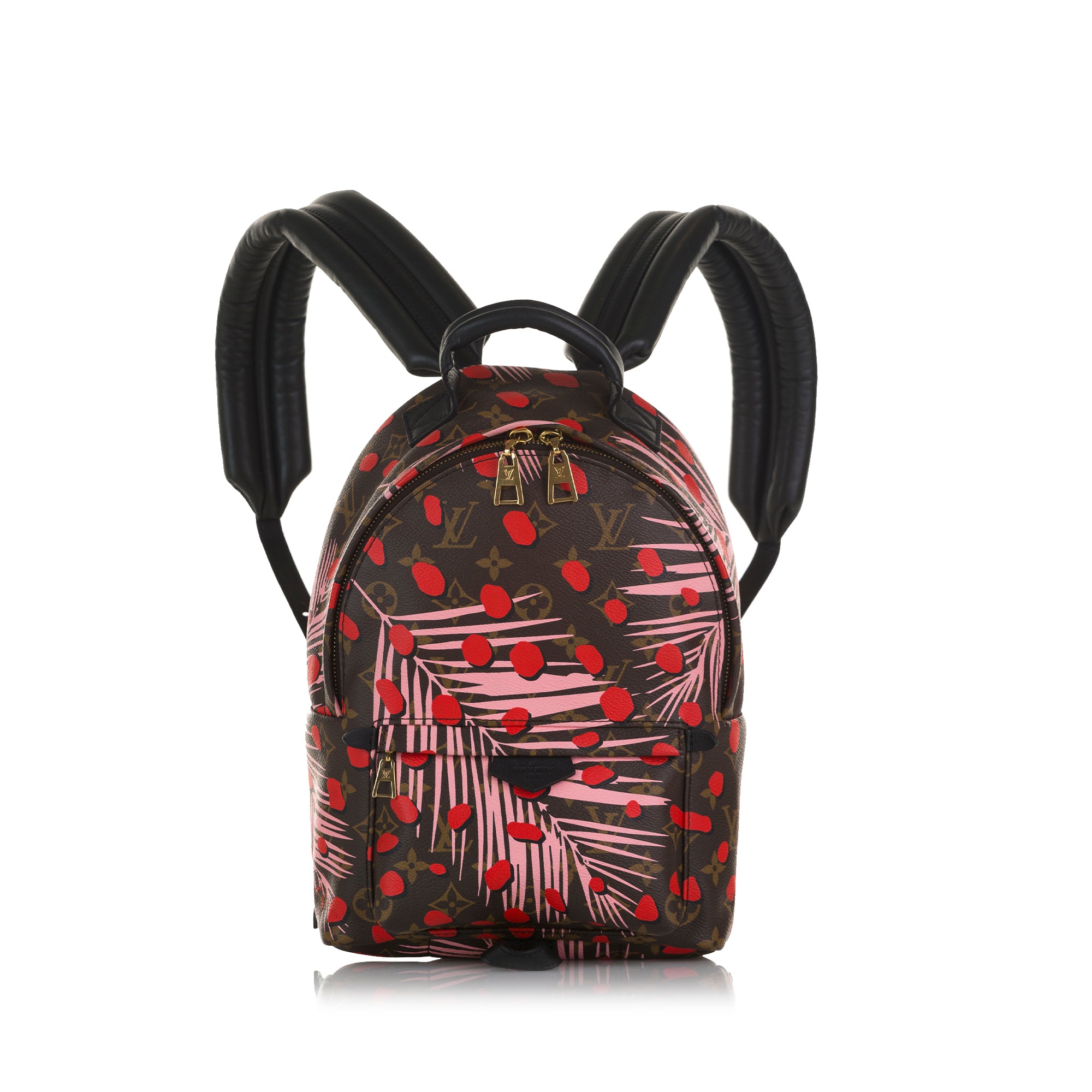 limited edition louis vuitton red and black backpack Preloved Louis Vuitton Palm Springs PM Backpack Limited Edition Monogr – KimmieBBags LLC