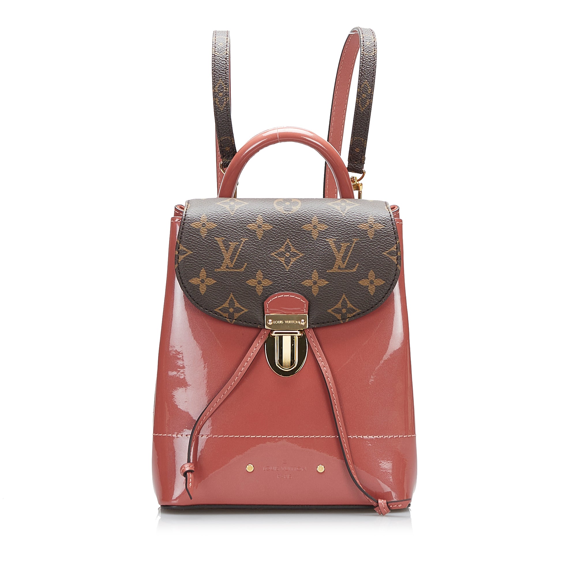 Hot springs backpack Louis Vuitton Pink in Plastic - 28419220