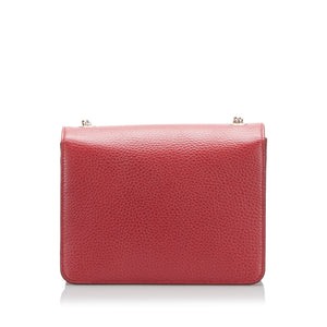PRELOVED Gucci Interlocking GG Red Dollar Leather Shoulder Bag 510304204991 020224 ❤️