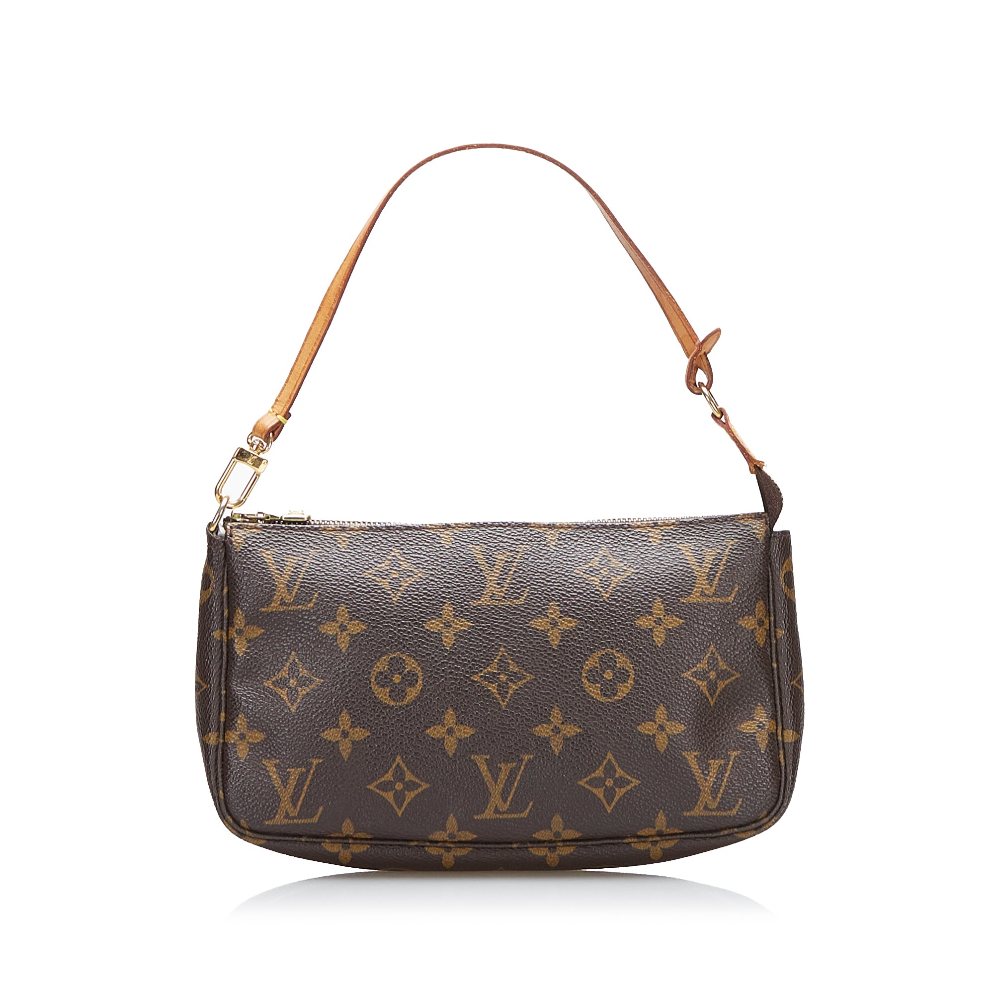 Pre-Owned Louis Vuitton Bag Yuma Cafe Brown Shoulder Pochette