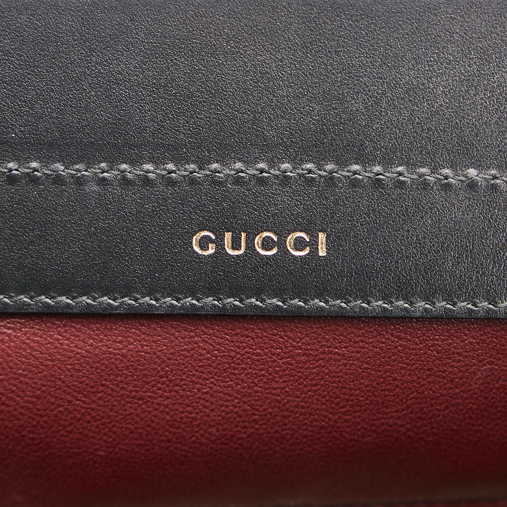 Gucci Grey Zumi Medium Top Handle Bag in Crocodile Effect in Grey