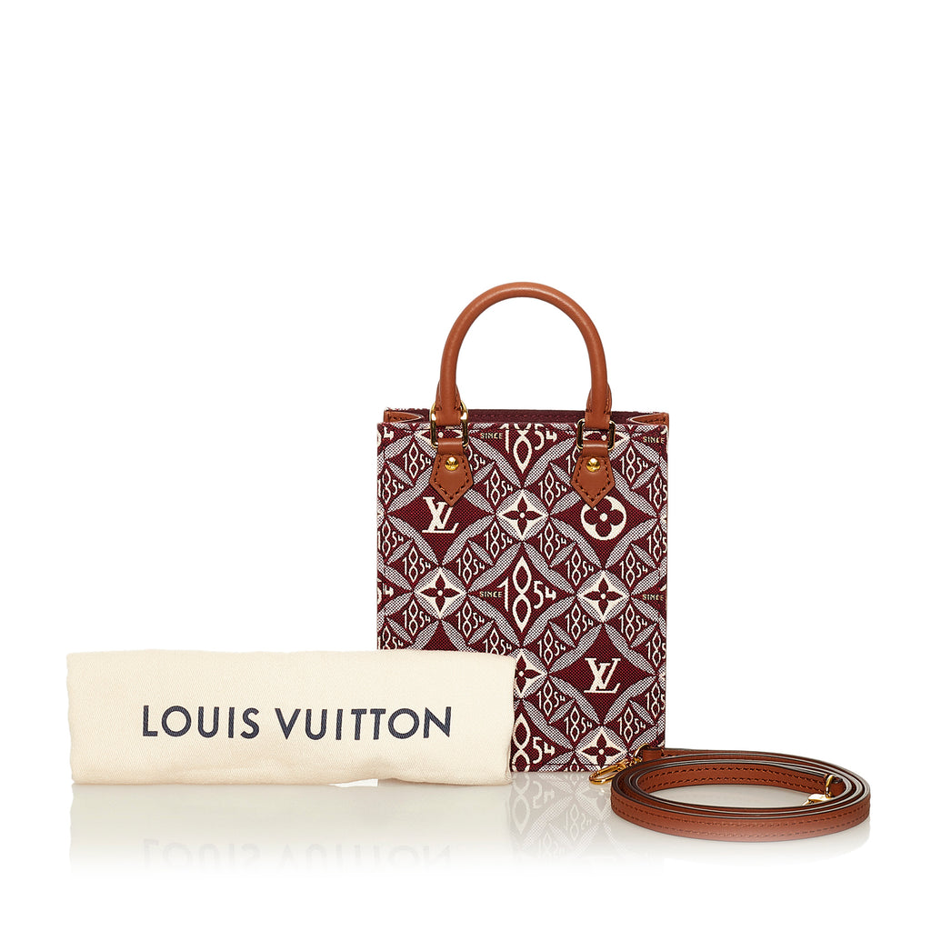 Preloved Louis Vuitton Monogram Jacquard Denim Loop Bag 248K873